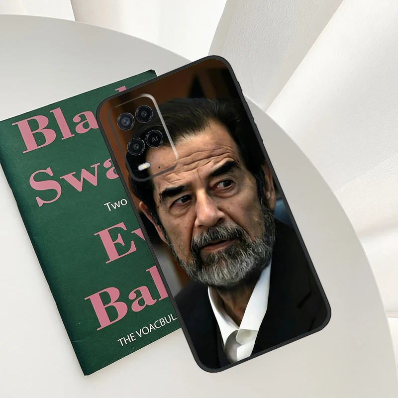 Чехол Saddam Hussein Iraq для Oppo A54 A74 A94 A54S A57S A15 A16 A17 A52 A72 A76 A96 A58 A78 A98 A77 A5 A9 Cover