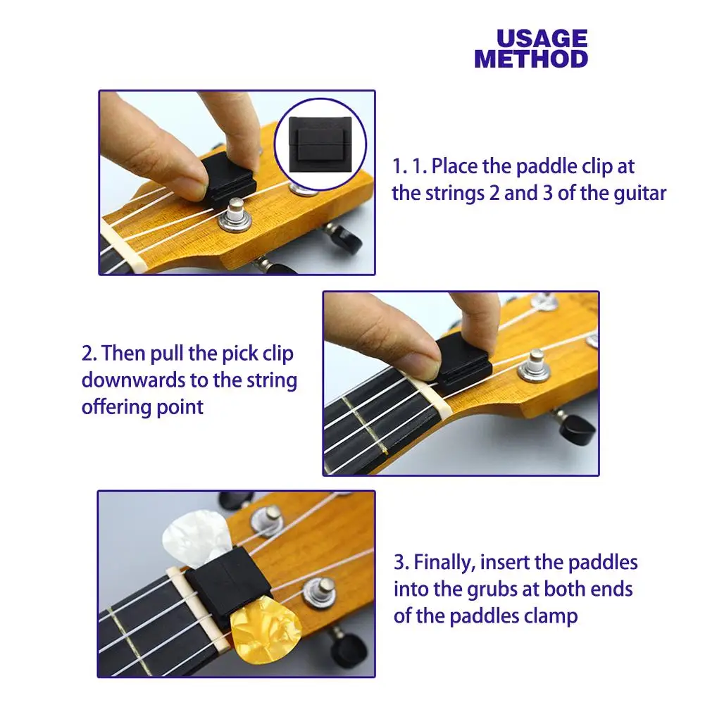 1/4 шт. металлические медиаторы для электрогитары