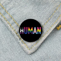 human printed pin custom cute brooches shirt lapel teacher tote bag backpacks badge cartoon gift brooches pins for women