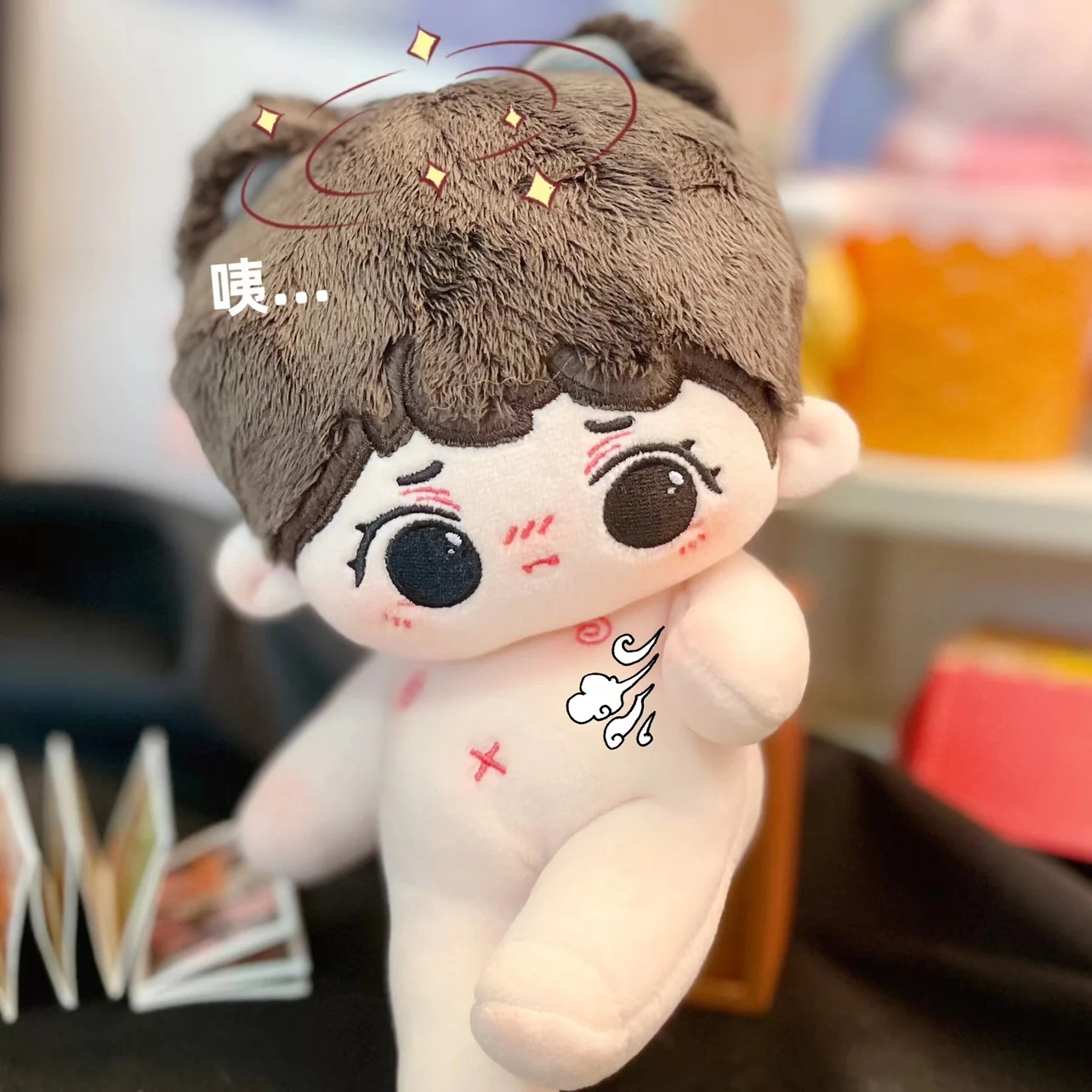 

Плюшевая Мягкая кукла 20 см, милая игрушка для тела, подушка для косплея из плюша, коллекционная подушка для фанатов аниме, милый подарок на Рождество