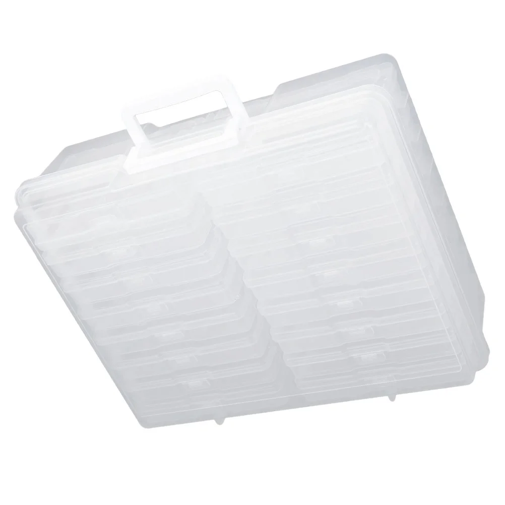 

Box Photo Storage Organizer Picture Craft Boxes Keeper Case Holder Scrapbookcontainers Album Smallkeepe Photos