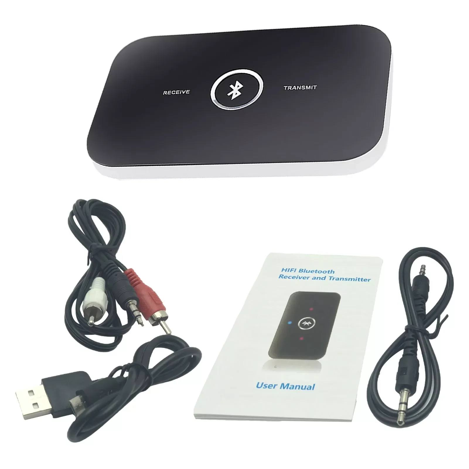 

Bluetoothes Transmitter Receiver Bluetoothes Audio Receiver For Home Stereo Wired Headphones Car TV Speakers 3.5mm Jack