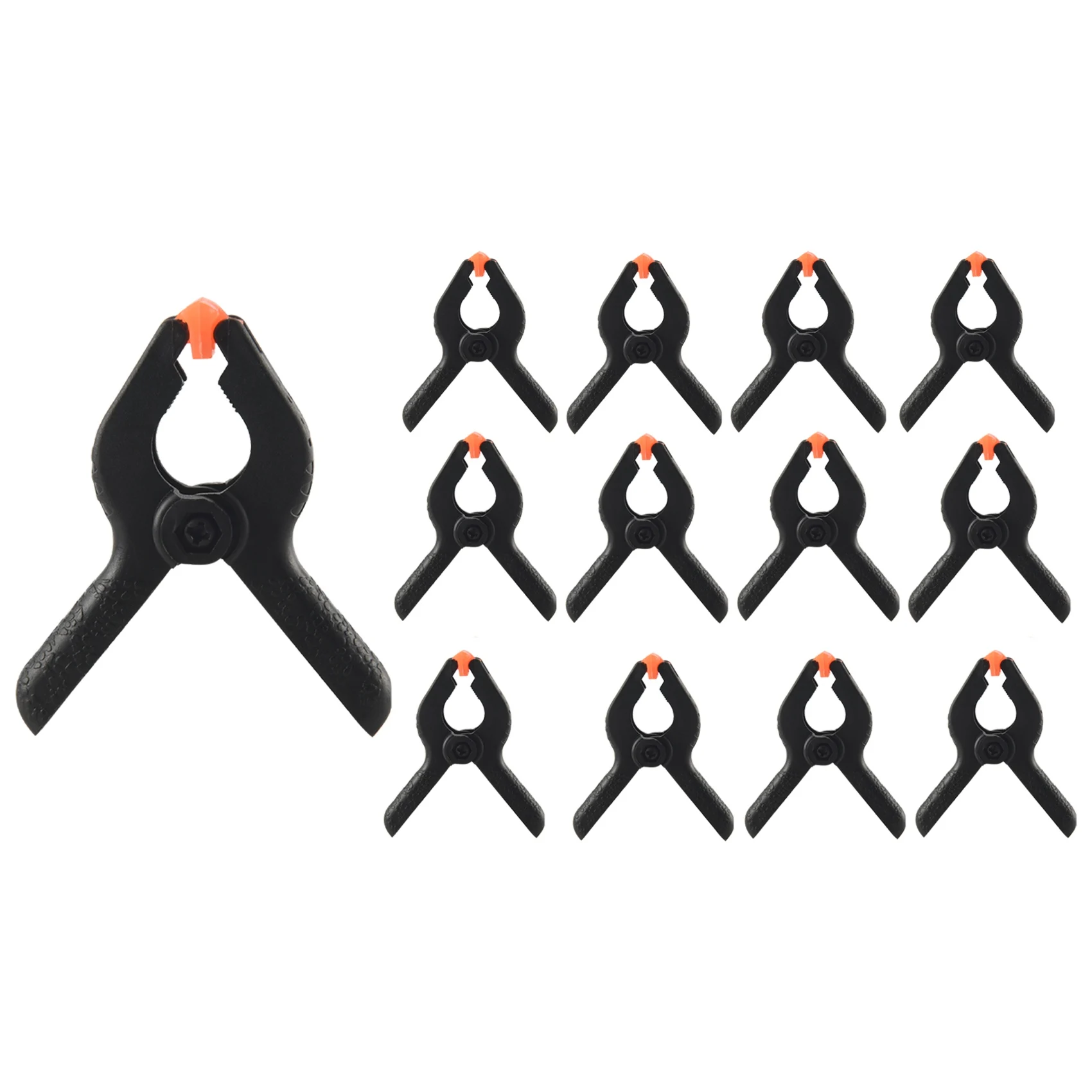 

20 Pcs Strong Gripper,Nylon Spring Clamps Clips Traceless Clamps for Home Improvement,Wood Working,Photography Studios