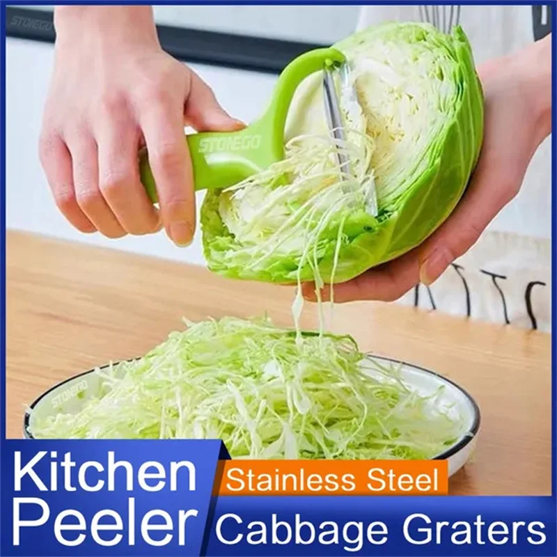 

Vegetable Cutter Cabbage Slicer Vegetables Graters Multifunction Wide Mouth Peeler Salad Potato Zesters Cutter Kitchen Gadgets