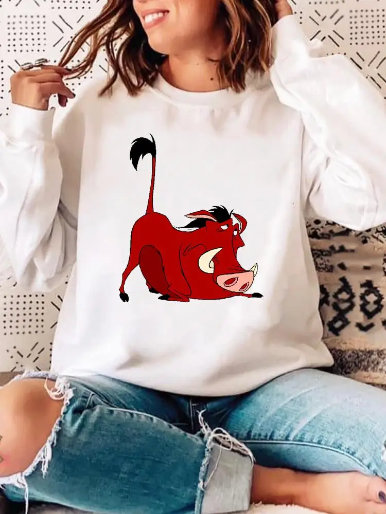 

Пуловеры, праздничный свитшот с графическим рисунком, Мультяшные животные, милые модные женские повседневные Пуловеры с принтом Диснея для осени и весны