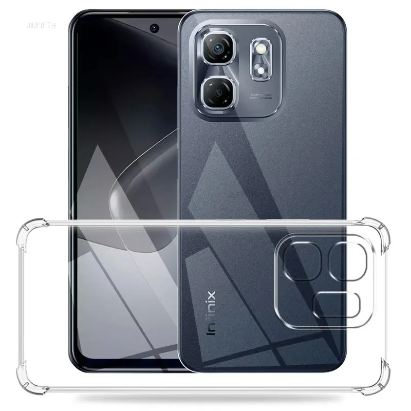 Чехол для Infinix Smart 9 прозрачный силиконовый мягкий чехол телефона хит продаж 50i x6531