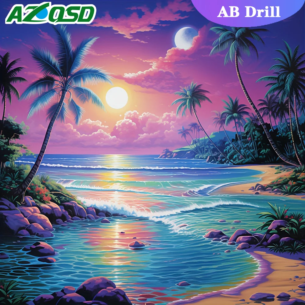 AZQSD алмазная живопись вышивка крестиком домашний декор тигра панда кошка