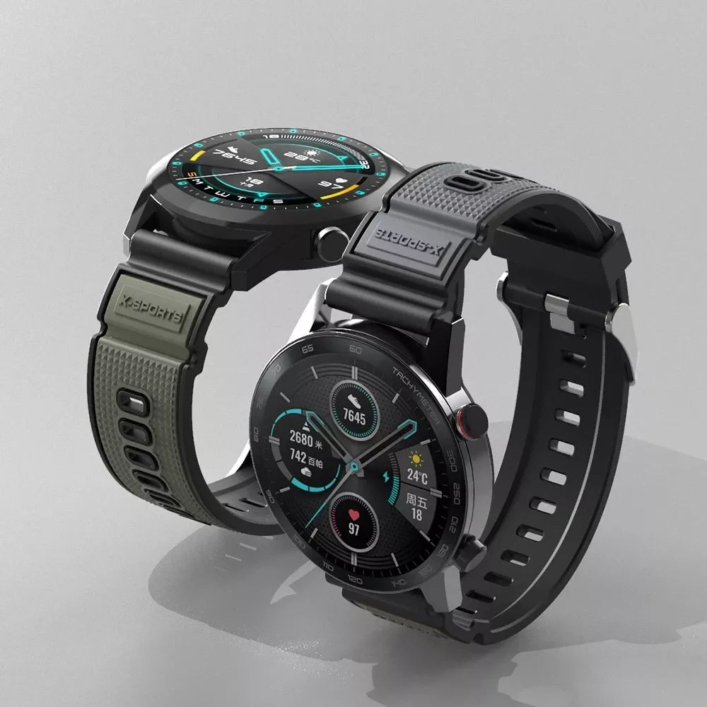 

Ремешок SIKAI Универсальный 22 мм для Huawei GT3 GT2 GT 3 GT 2 Pro Honor Magic 2 GS Pro, браслет для часов Huawei Watch 3