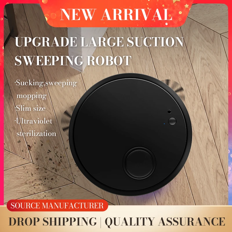 Умный робот-пылесос умный перезаряжаемый в подарок легкий использовании и