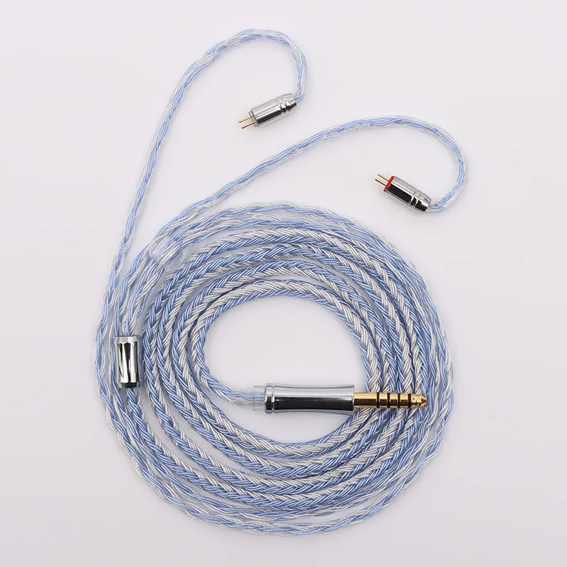 

24 share Single crystal copper gold plated wire MMCX 0.78MM 0.78QDC