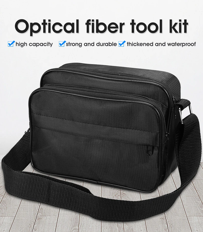 FTTH Optical fiber tool kit empty package Network tool bag Empty bag 24cm*10cm*18cm