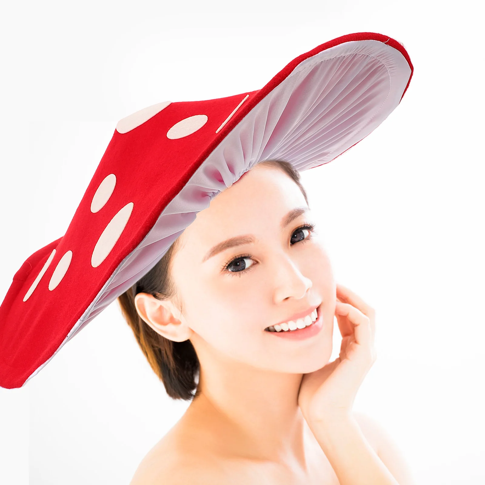 

Шляпа-гриб красный