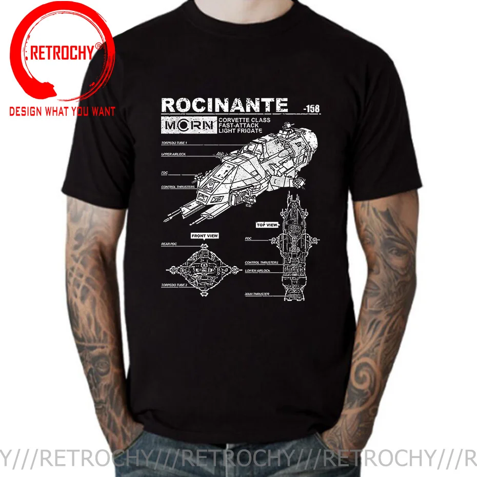 

Rocinante Технические характеристики просторная Мужская футболка мужская мода Mcrn футболка Rocinante лакированная футболка Rocinante Экспресс Оригинал...