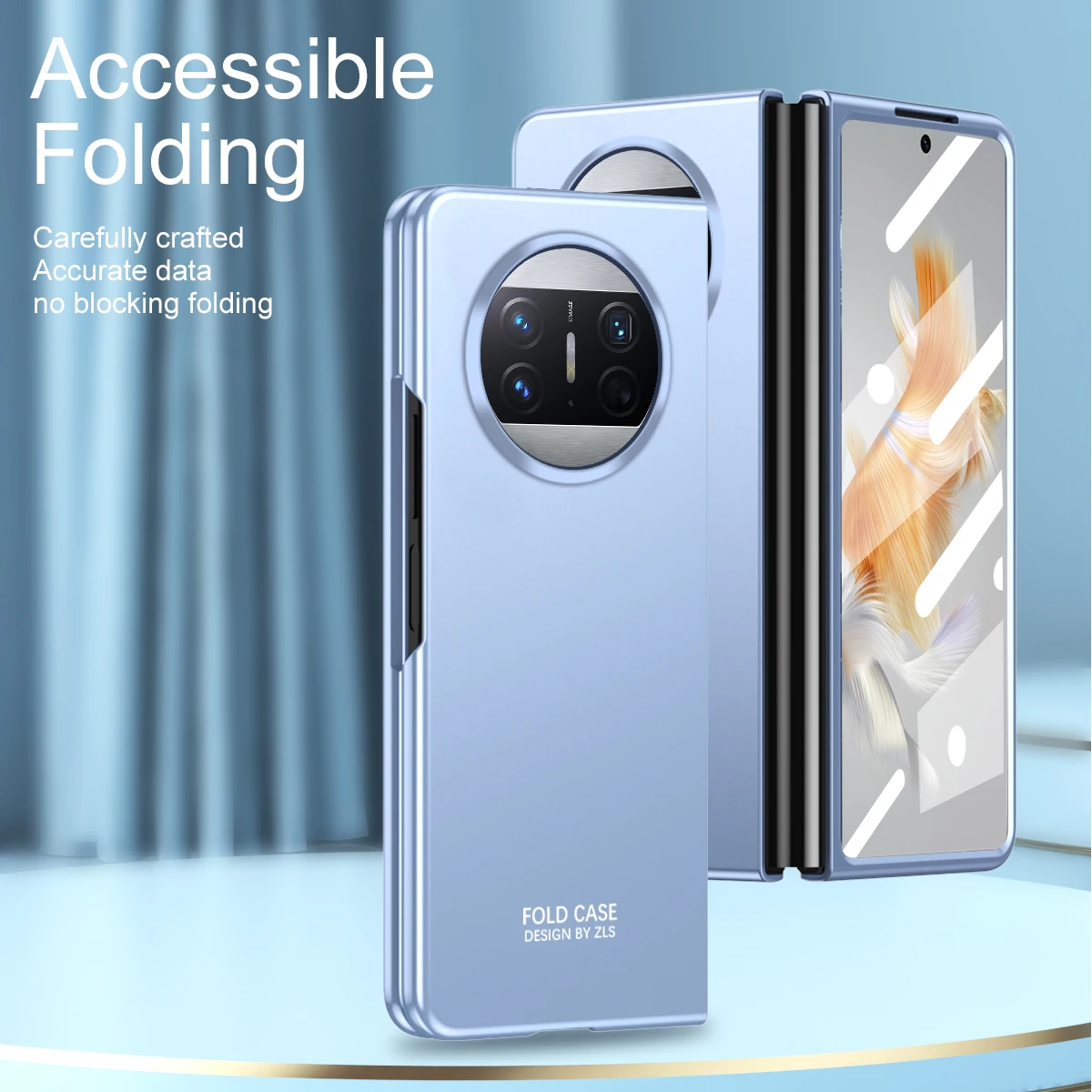 Ультралегкий и Ультратонкий матовый чехол для телефона Huawei Mate X3 с 360 полным