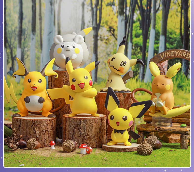

Pokemon New Cute Pokemon Portable Desktop Car Ornaments Cute Pokemon Joint Pendant Cartoon Anime Children's Gift