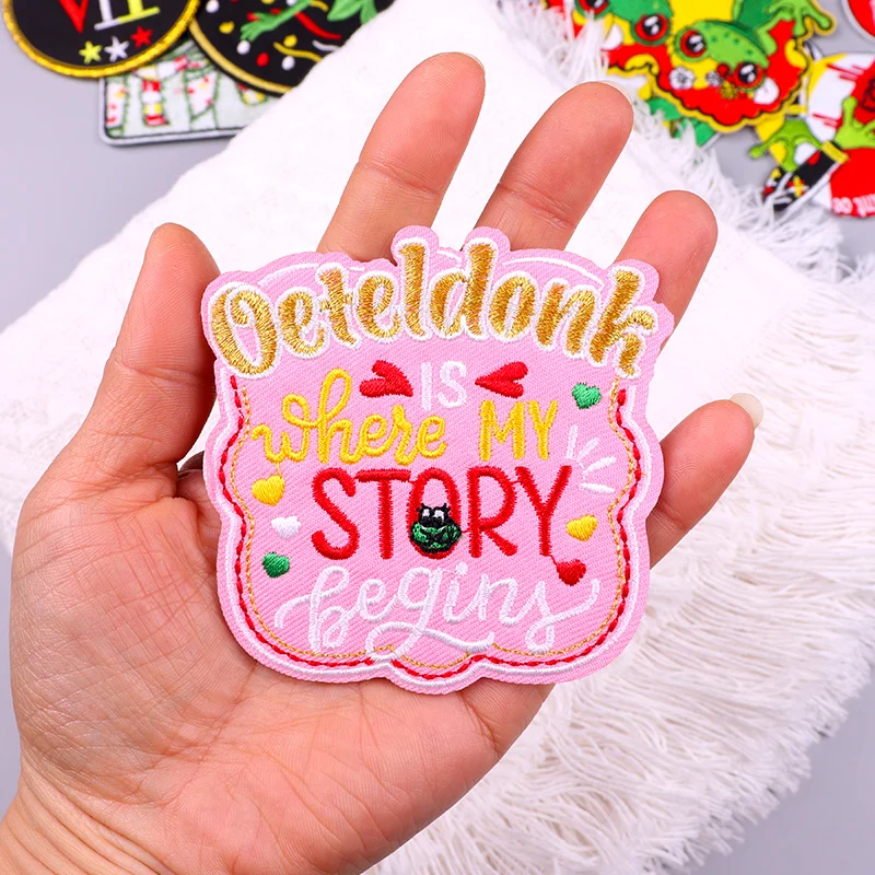 Патчи с эмблемой Oeteldonk для одежды патчи карнавала сумки куртки аксессуары