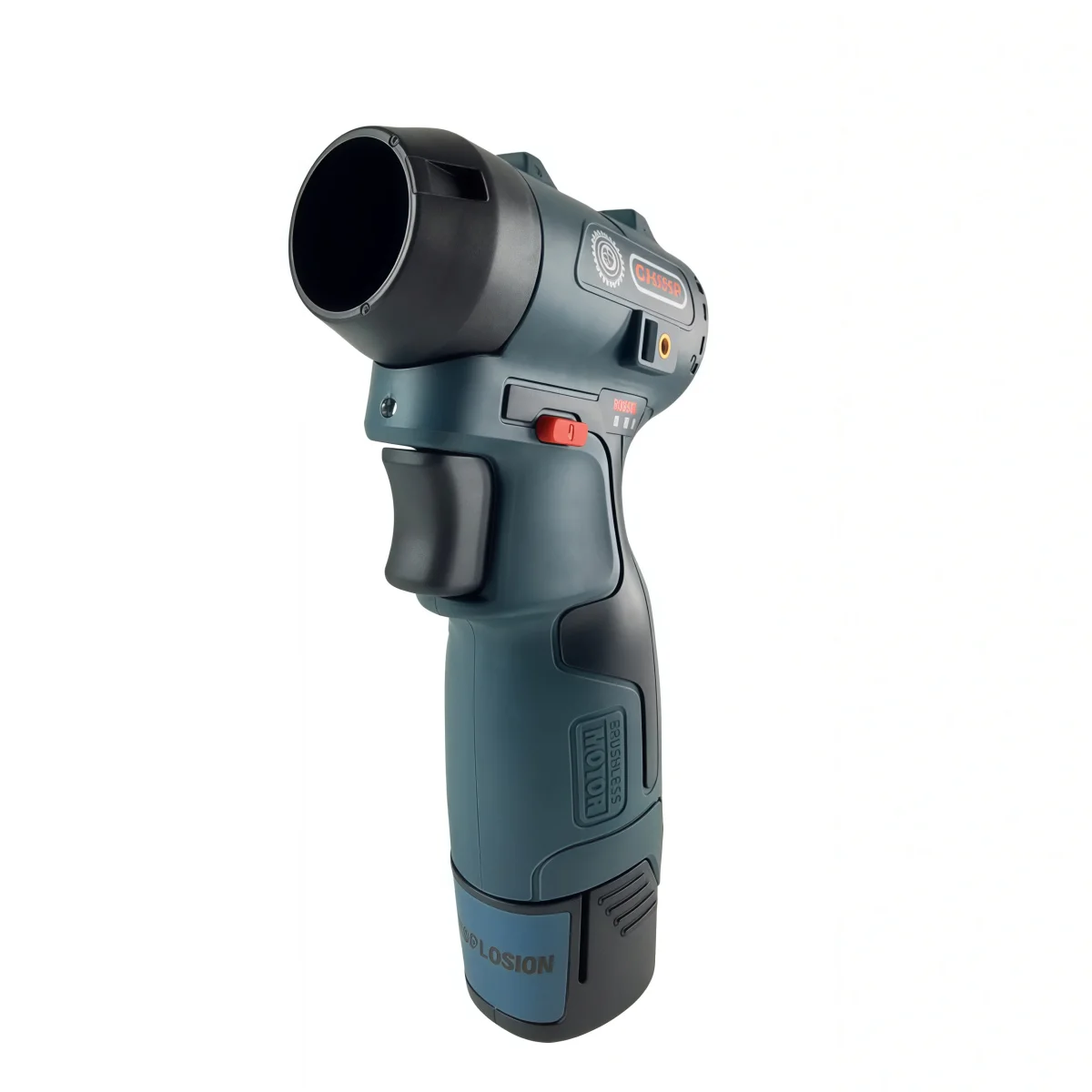 Фото Миниатюрный бесщеточный пылесос-воздуходувка для аккумулятора Bosch 12В, беспроводной пневматический пистолет для сдувания пыли, высокопроизводительный ручной инструмент для очистки с регулируемой скоростью №2