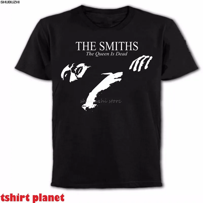 

The Smiths "The Queen Is Dead" - T Shirt, 1980's Indie, Morrissey - free delive 100% Cotton Short Sleeve Summer T-Shirt sbz4242