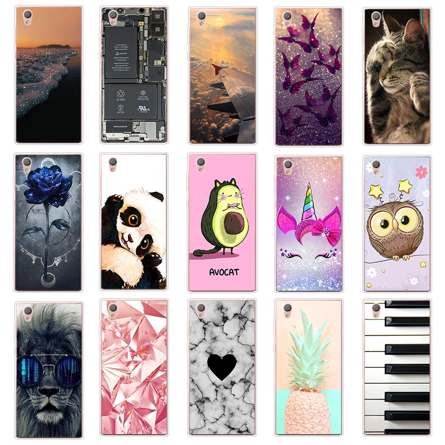 Case for Sony Xperia X Z5 Case Soft Silicone TPU phone Back protecive Cover Case Capa coque shell