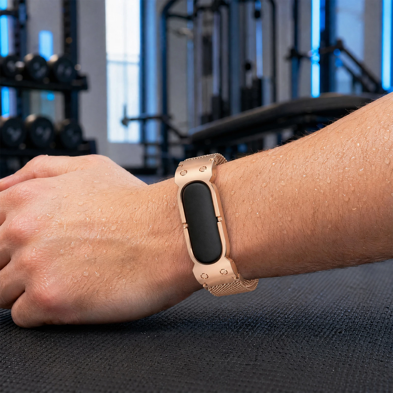Фото Для Google Fitbit Air металлический ремешок для часов с регулируемой застежкой-пряжкой, быстросъемный сменный ремешок для запястья, аксессуары. №4