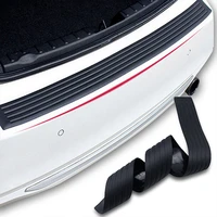90105cm car rear bumper guard rubber mouldings pad trim cover strip car accessories for porsche cayenne macan 911 boxster