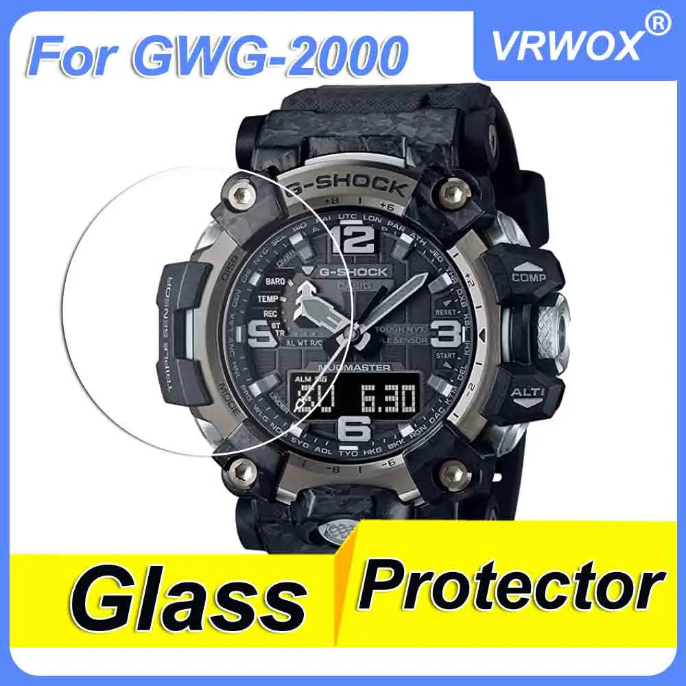 

3Pcs 9H 2.5D Tempered Glass For Casio GWG-2000 GWG-1000 GG-1000 GWG-100 GG-1305 GR-B100 GR-B200 MRG-7600 GSG-100Screen Protector