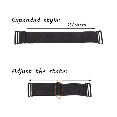 Регулируемые ленты для париков Flechazo, 2 шт.