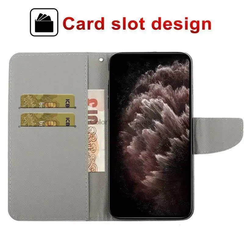 Кожаный чехол для VIVO Y11 2019 vivo 1906 1906-20 6 35 дюймов чехол-книжка с бумажником телефона s