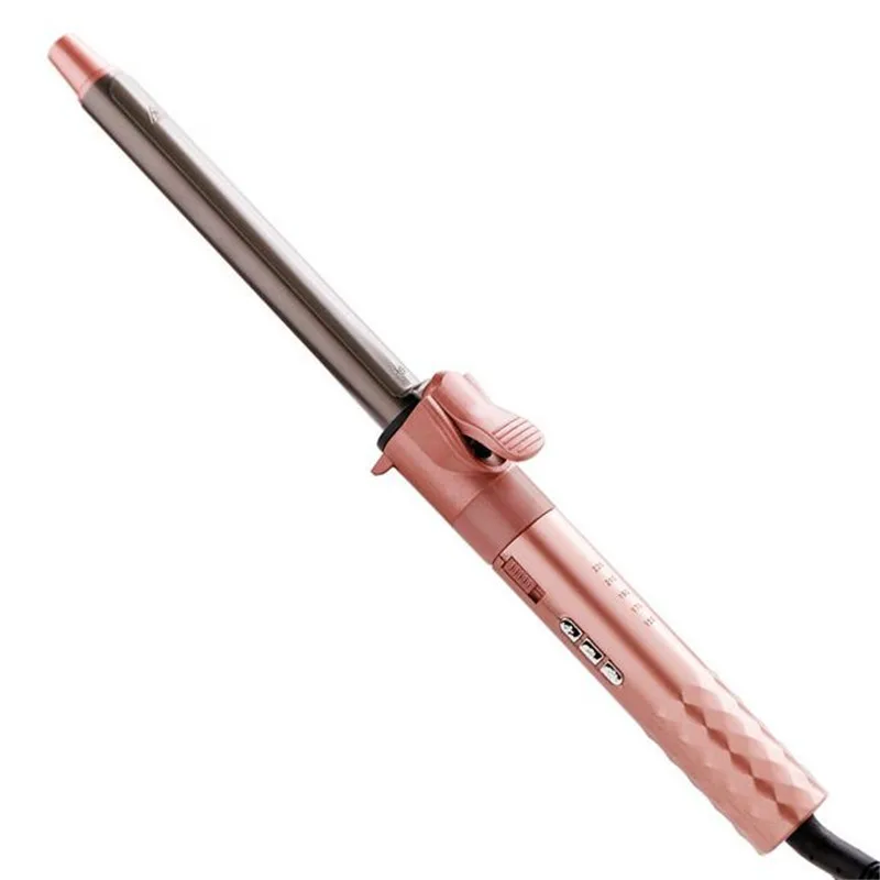 

Wand Waver Ceramic Hair Curler LED Digital Temperature Display Curling Iron Roller Curls Professional Hair Styling Tool