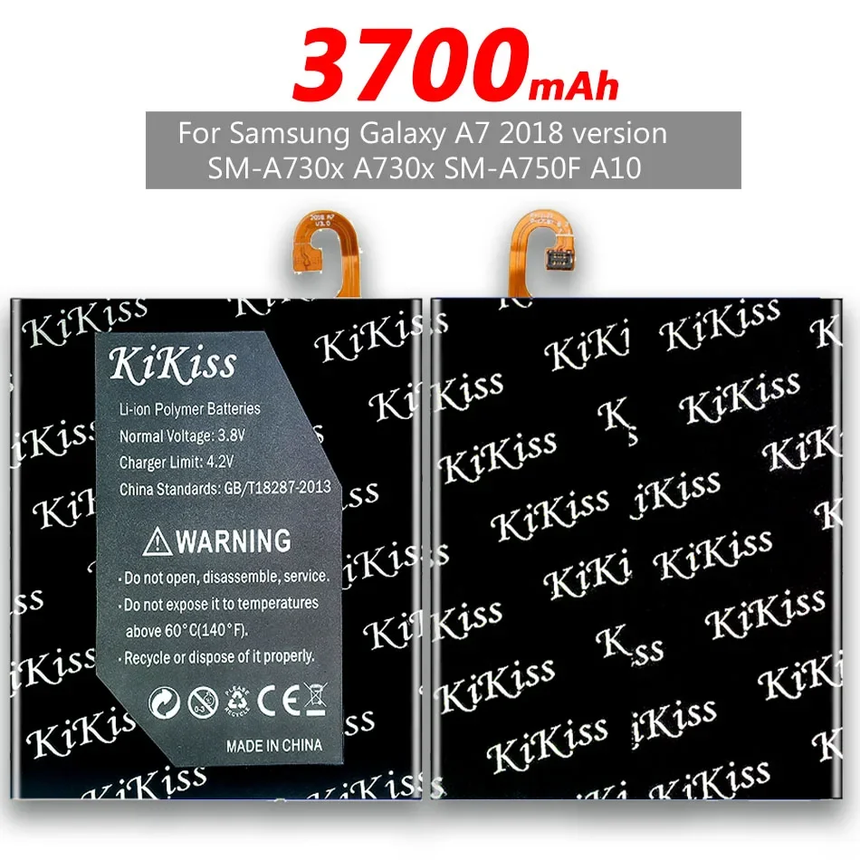 Аккумулятор EB-BA750ABU для Samsung Galaxy A7 (2018) A750 SM-A750F/DS SM-A750FN/DS A750F A750FN A750G A750GN 3700 мАч
