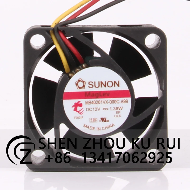 MB40201VX-000C-A99 вентилятор охлаждения для SUNON 24V 48V DC12V 1,38 W EC AC 40x40x20mm 4CM 4020 тихий магнитный левитационный подшипник