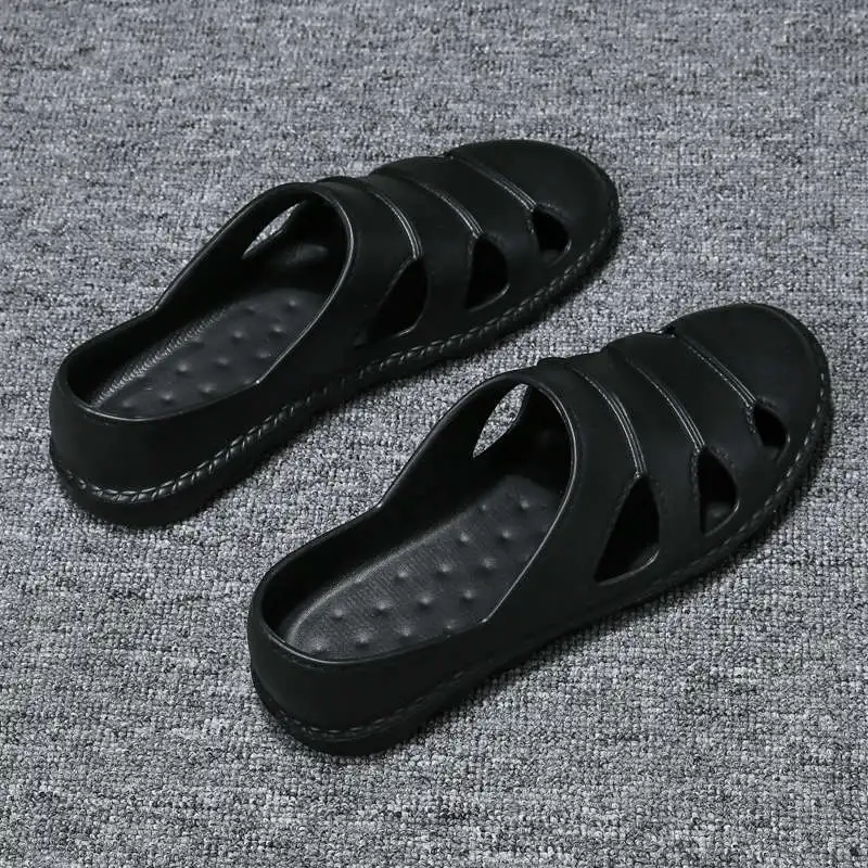 

Krasaovki Flip Flops Male-To-Male Casual Leather Flat Shoes Luxury Designer Man Sneaker Height Increasing Sandals Brand Tennis