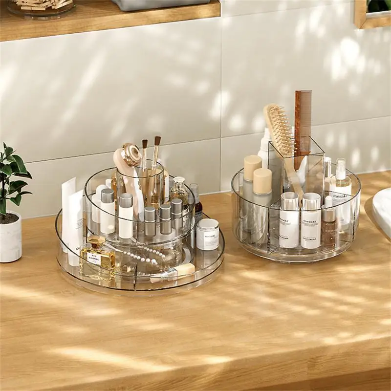 

Big Capacity Classification Shelf Dressing Table Cosmetics Storage Basket Transparent Lipstick Skin Care Products Storage Box