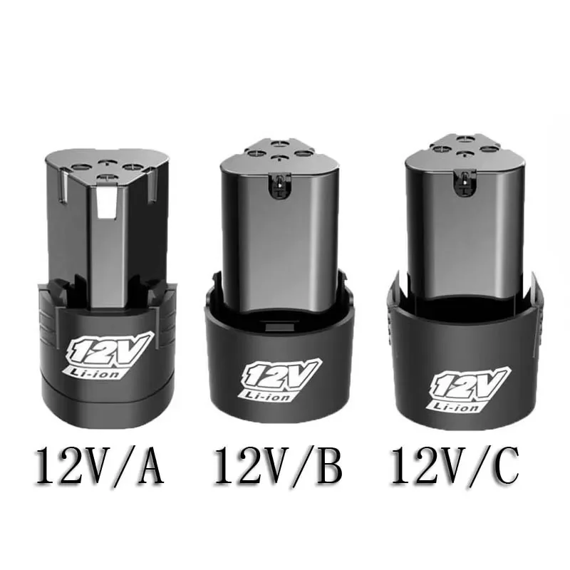

2023New Universal 12V Rechargeable Li-ion Lithium Battery For Power Tools Electric drill Electric Screwdriver Battery