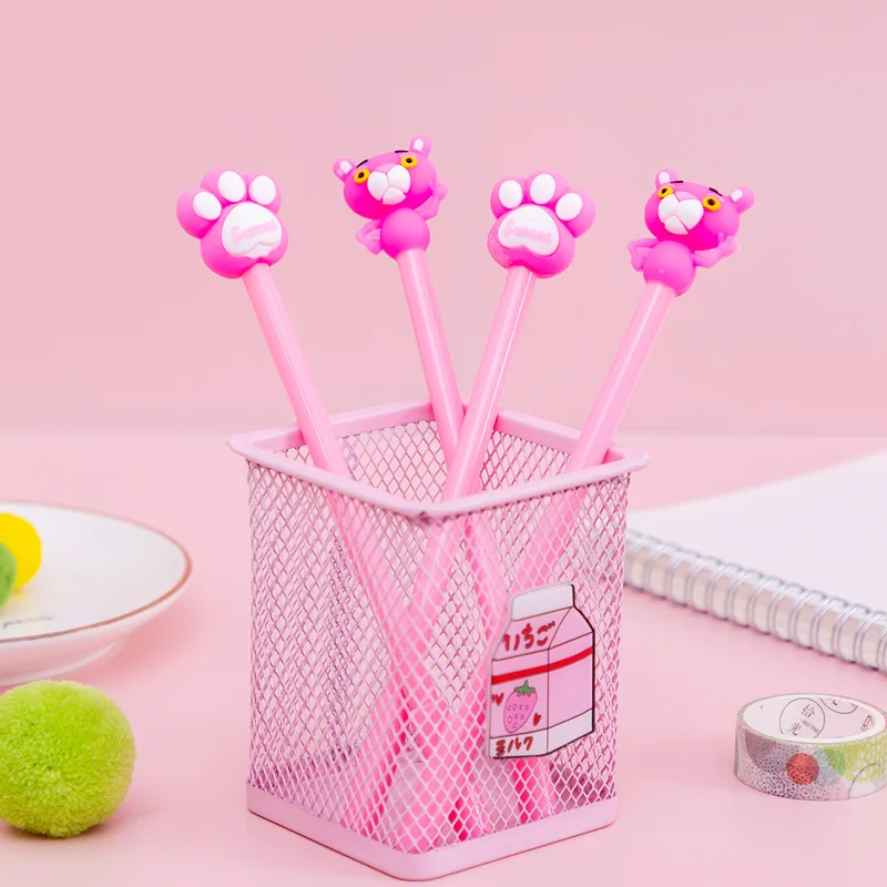 

1Pcs 0.5mm Gel Pen Black Ink Leopard Shape Neutral Pen Tree Signature Pen School Stationery Gifts
