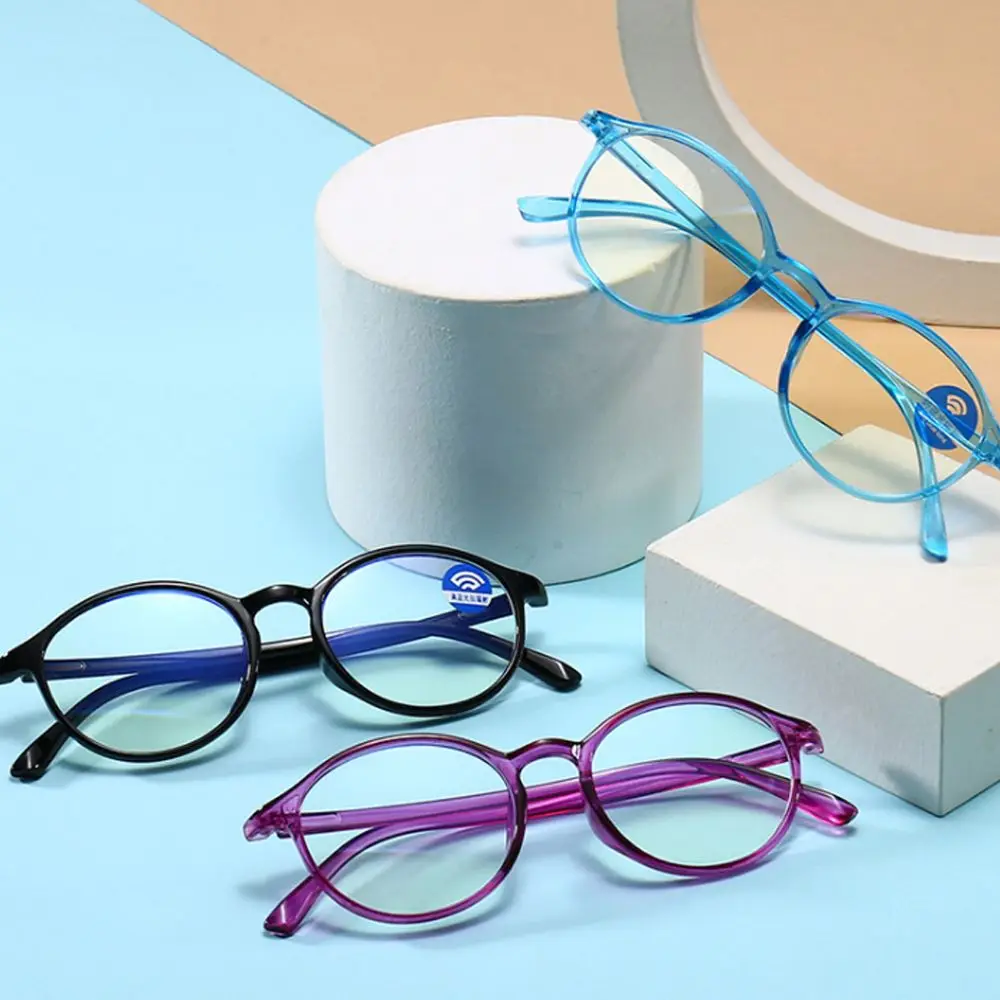 

Fashion Eye Protection Computer Online Classes Ultra Light Frame Comfortable Eyeglasses Anti-blue Light Kids Glasses