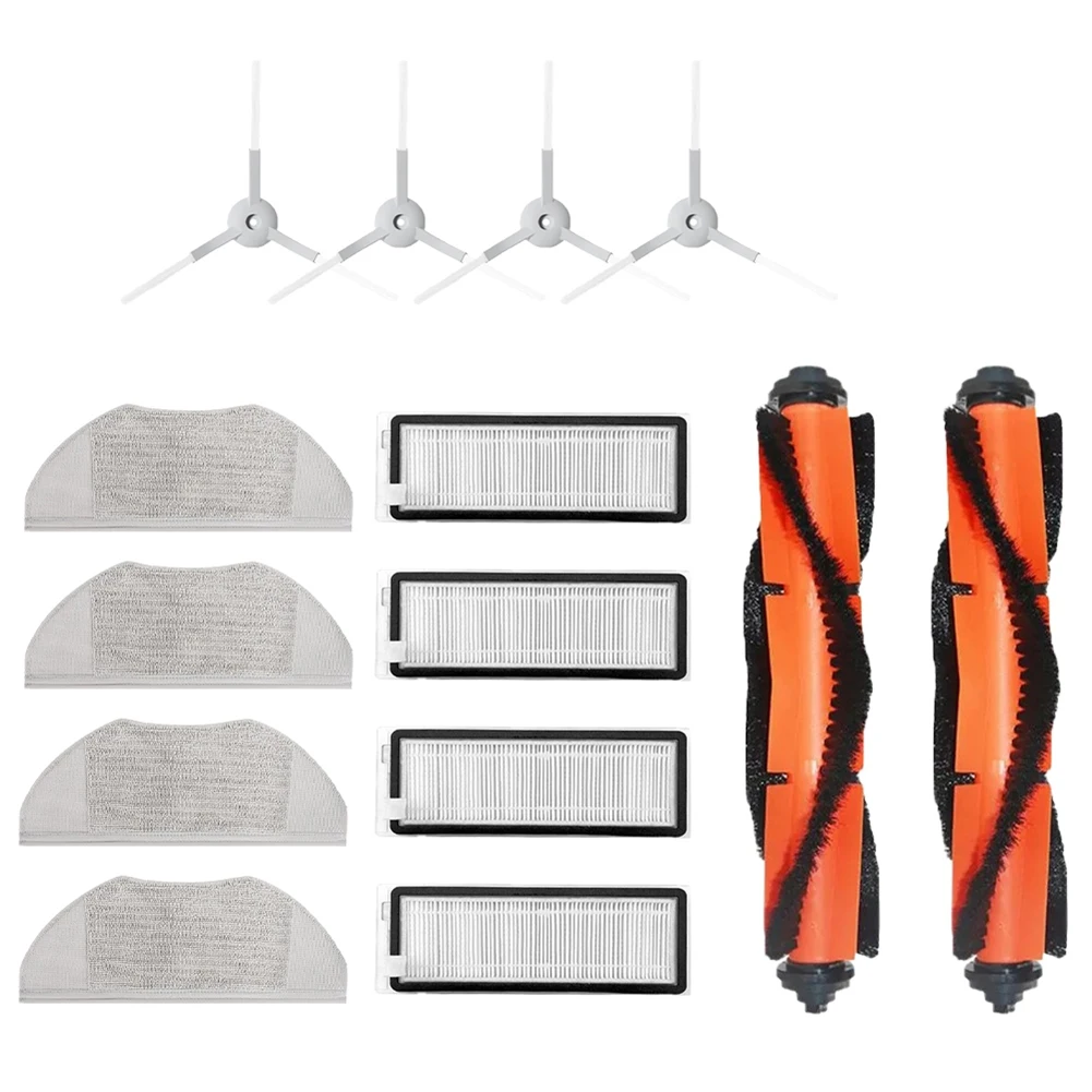 

Запчасти для робота-пылесоса Xiaomi Mijia G1 MJSTG1, основная вращающаяся щетка, боковая щетка, Hepa фильтр, насадка на швабру