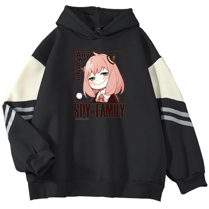 

Осенне-зимний свитер, шпион × семейное амийское тематическое пальто, цветная толстовка с капюшоном, свитер в стиле хип-хоп, стандартная Женская одежда в стиле Харадзюку