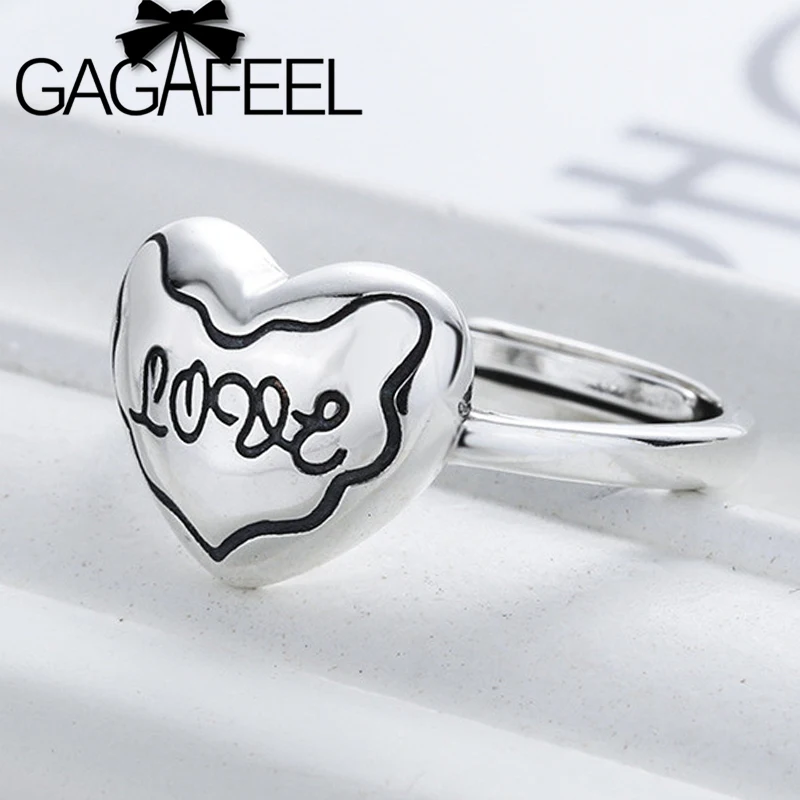 

GAGAFEE новинка, Лидер продаж, роскошное кольцо из стерлингового серебра 925 пробы для женщин, подарок на помолвку, милое красивое кольцо, Изящны...