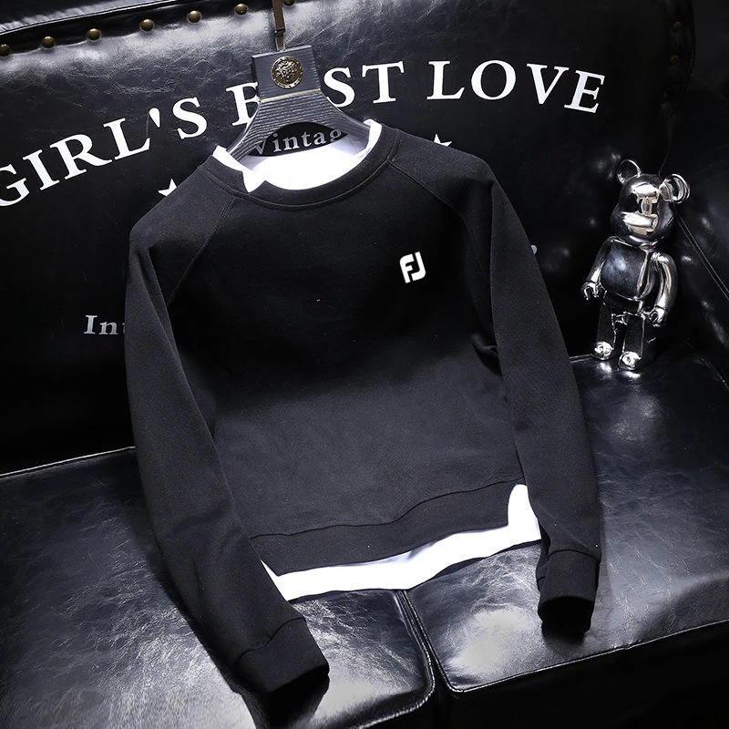 Autumn New Men Golf Wear Long Sleeve Golf Shirt Mens Casual Fashion T-shirt Men's Golf Clothing Malbon Golf Sweatshirt