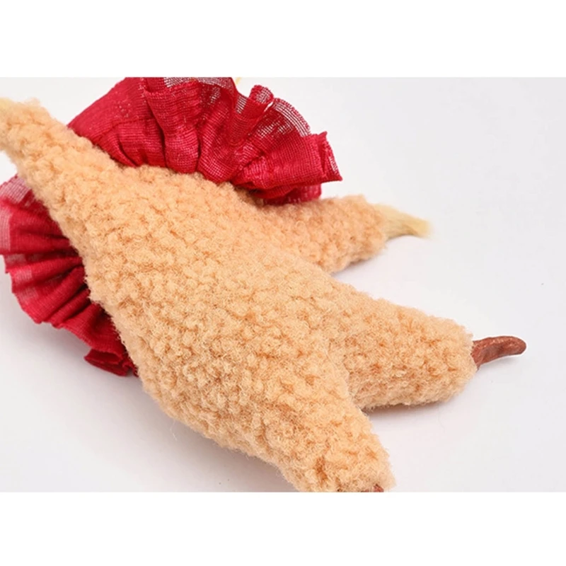 Милый мультяшный танцующий медведь кукла забавный декор для комнаты