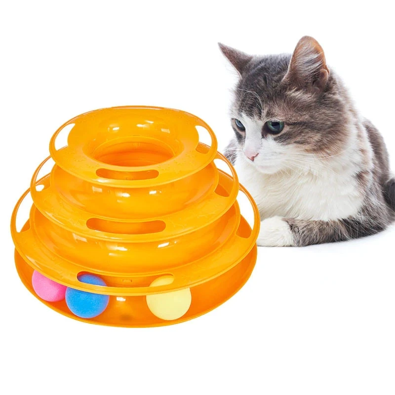 

3 уровня, игрушка для кошек, башня, треки, интерактивная игрушка для домашних животных, игрушки для кошек, котят, тоннель для кошек, Аксессуары для кошек, товары для домашних животных