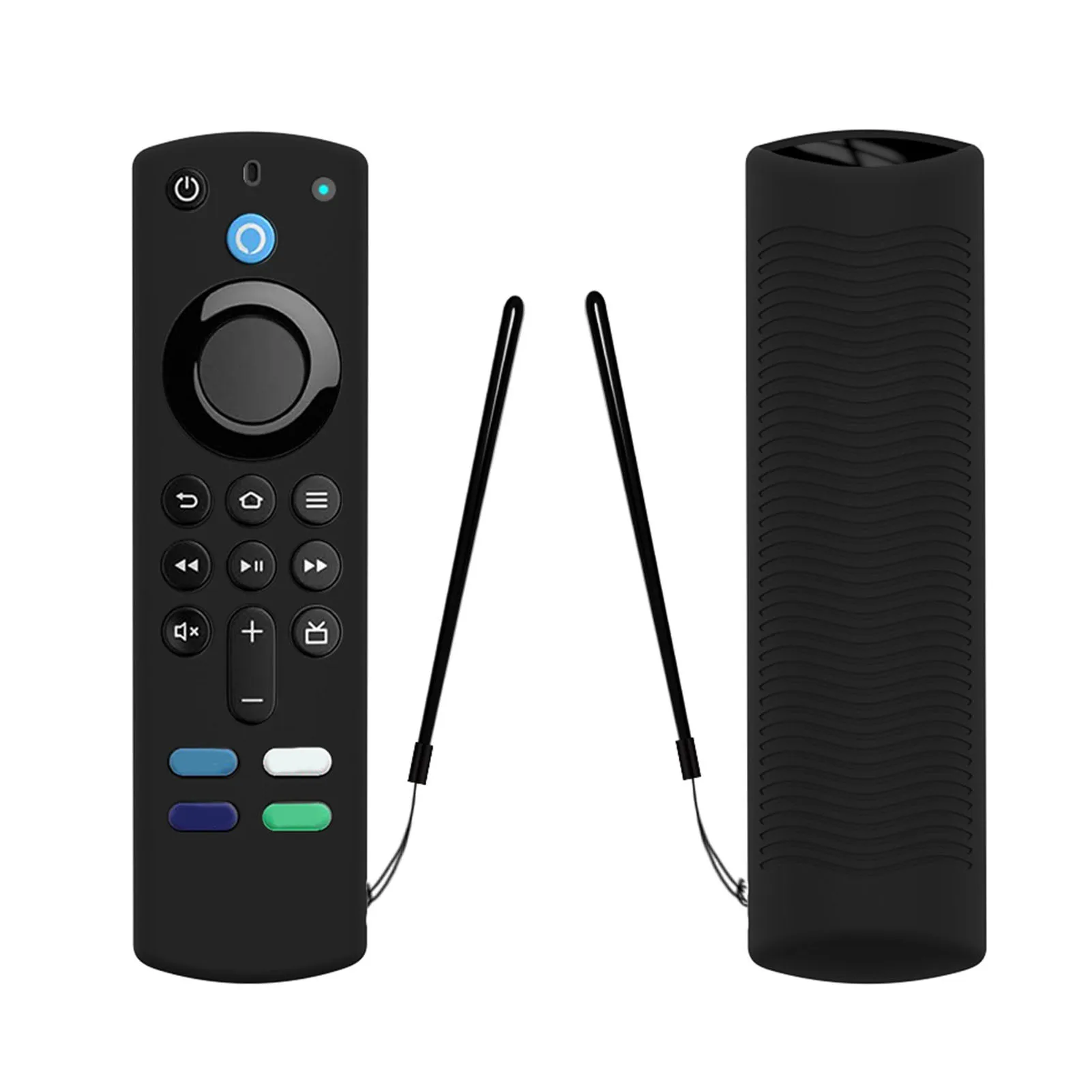 Чехол для Alexa Voice Remote 3rd Gen Противоскользящий Ударопрочный силиконовый чехол Fire TV