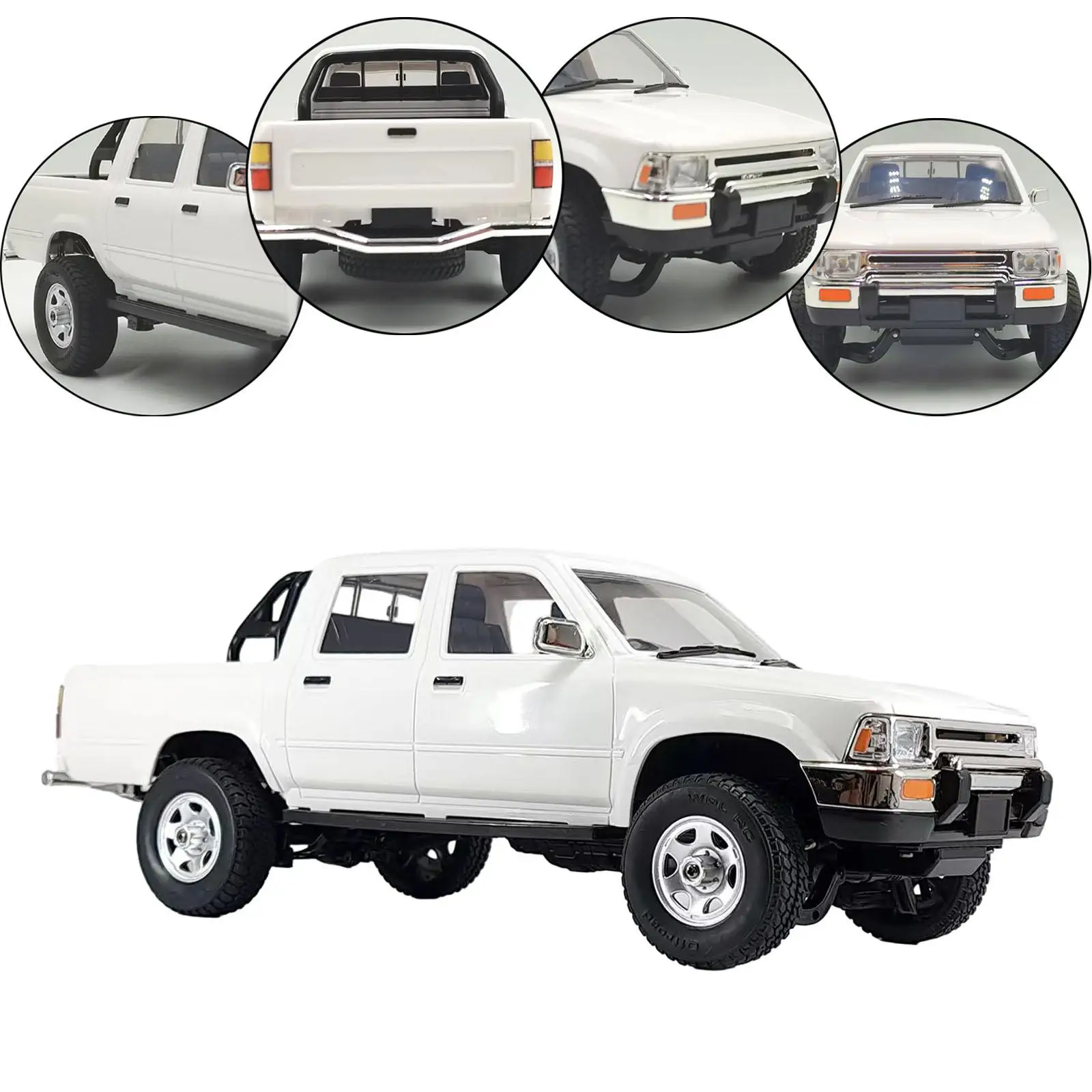 1:16 D62 Автомобиль с дистанционным управлением 4WD RC Игрушка фарой Моделирование