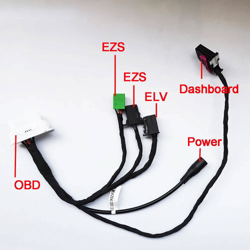 EIS ESL ELV EZS приборная панель OBD коннектор Тестовый Кабель для M-ercedes Benz W204 W207 W212 для считывания пароля EIS ESL ELV EZS приборная панель OBD коннектор Тестовый Кабель для M-ercedes Benz W204 W207 W212 для считывания пароля