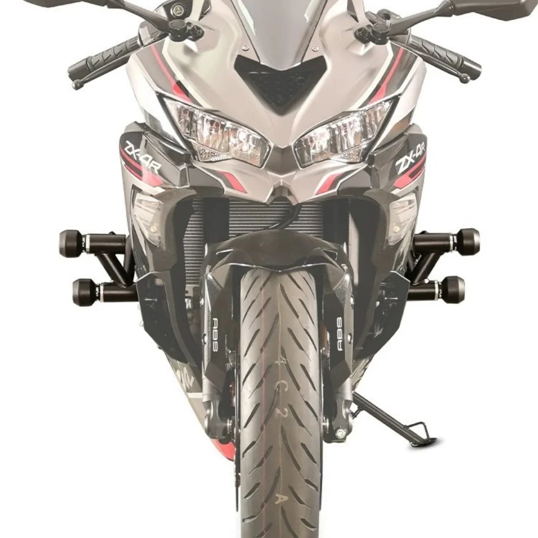 Фото Защитные аксессуары для Ninja ZX-4R/ZX-4RR: защитные дуги, противоударные шары, гоночные рули, бамперные дуги. №3