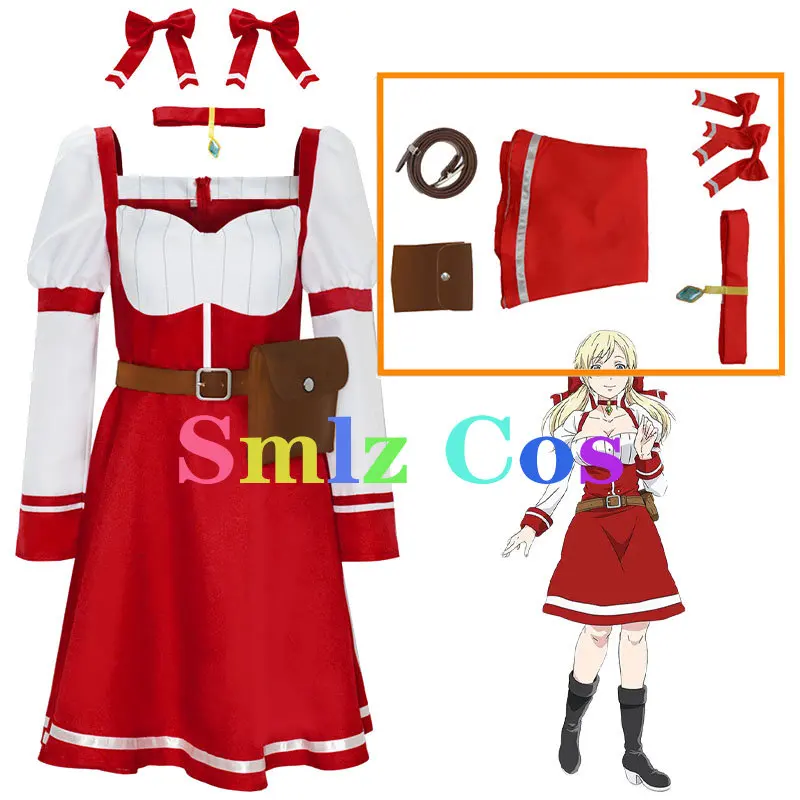 

Yuna Eunice Cosplay Anime The Legendary Hero Is Dead Cosplay Halloween Yuusha Ga Shinda Costume Dress