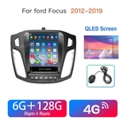 Для Ford Focus 3 Mk 3 2011 2012 - 2019 Ford Focus 2012 мультимедийный видеоплеер навигатор GPS Android автомобильное радио Тесла стиль QLED