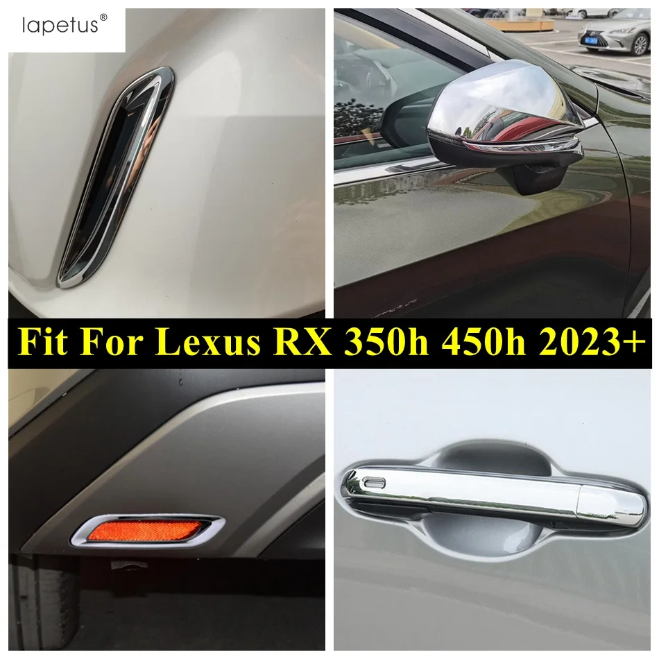 

Rear Bumper Rearview Mirror Fog Lights Lamp Door Handle Cover Trim Fit For Lexus RX 350h 450h 2023 2024 Car Exterior Accessories