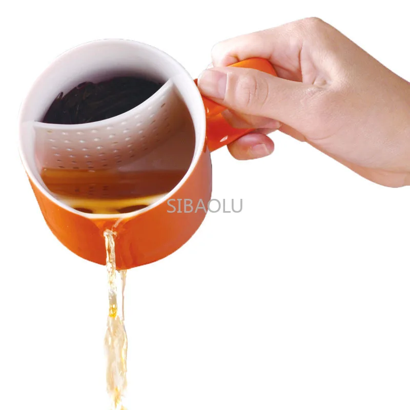 Оригинальная чайная чашка керамическая кружка крышка для печенья цветов чая